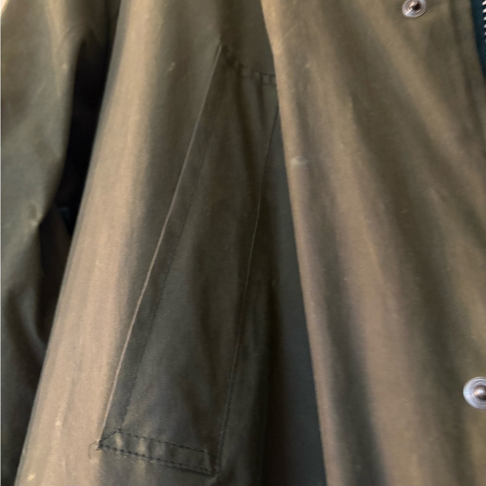 Burberry Waxed Long Barn Jacket L/XL - Picture 7 of 15